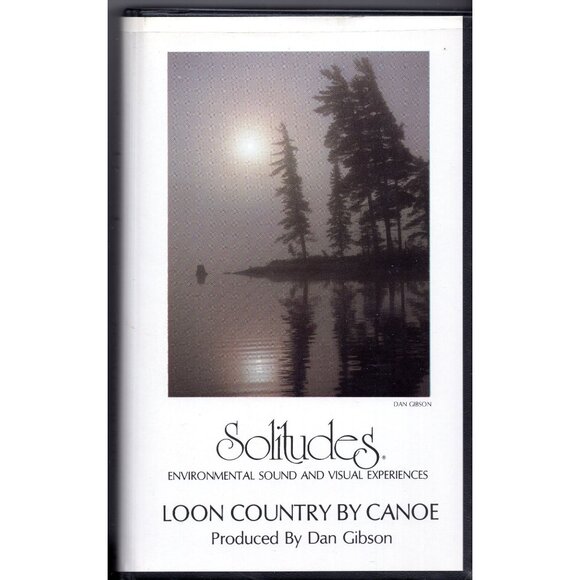 Vintage 1987 Solitudes Loon Country By Canoe Environmental Sounds on VHS +Visual - Picture 1 of 3